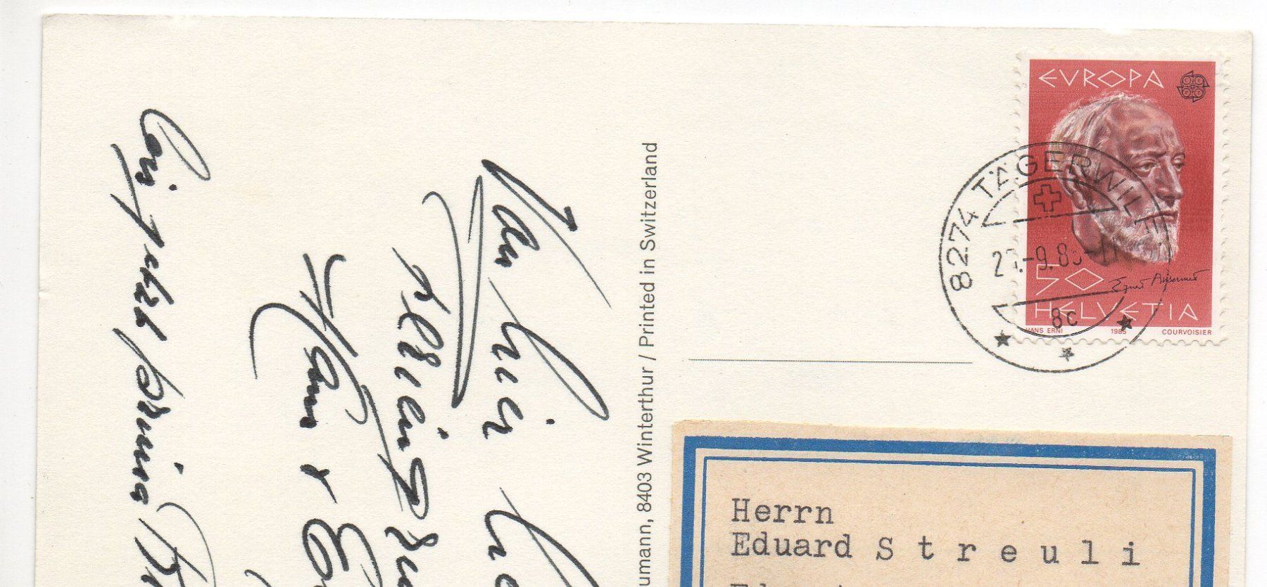 Cartes postales: GOTTLIEBEN Schiff, Auto – D'occasion à Jona par philajona 1