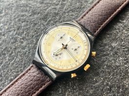 Swatch Herrenuhr Chronograph Lodge Chrono Quarz