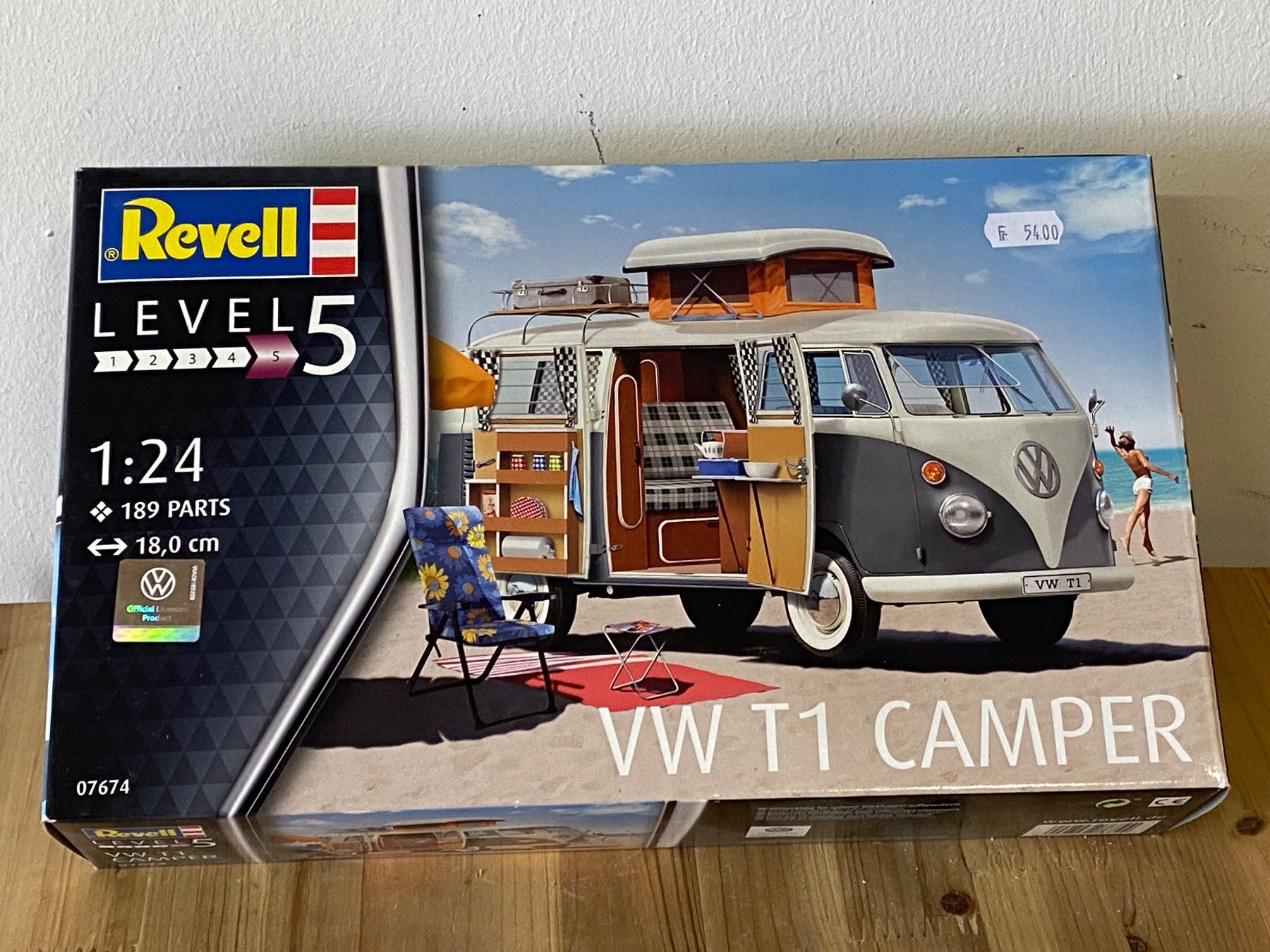 Revell Kit di modellismo & Modellini statici: VW T1 "Camper" 1:24 / Revell – Nuovo (secondo la descrizione) da Zürich venduto da Matteo6