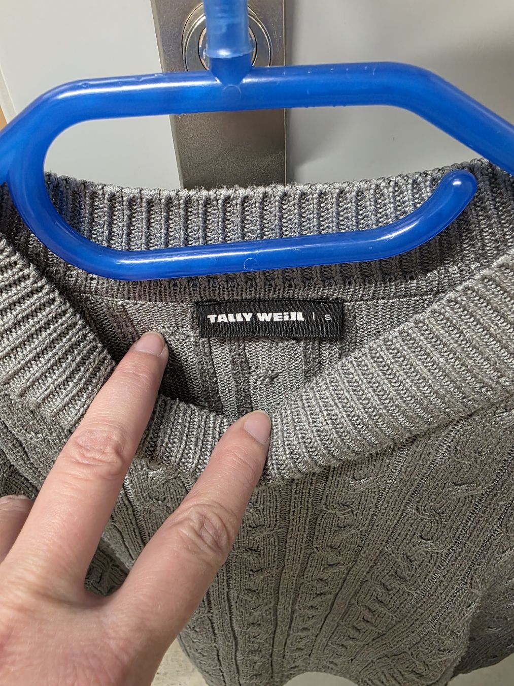 Maglioni & Felpe: Grauer Strickpullover Tally Weijl Grösse S – Usato da Ittigen venduto da cch_26sj 1