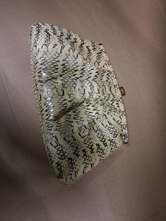 Schicke Damenhandtasche, Schlangenlederoptik, Christian