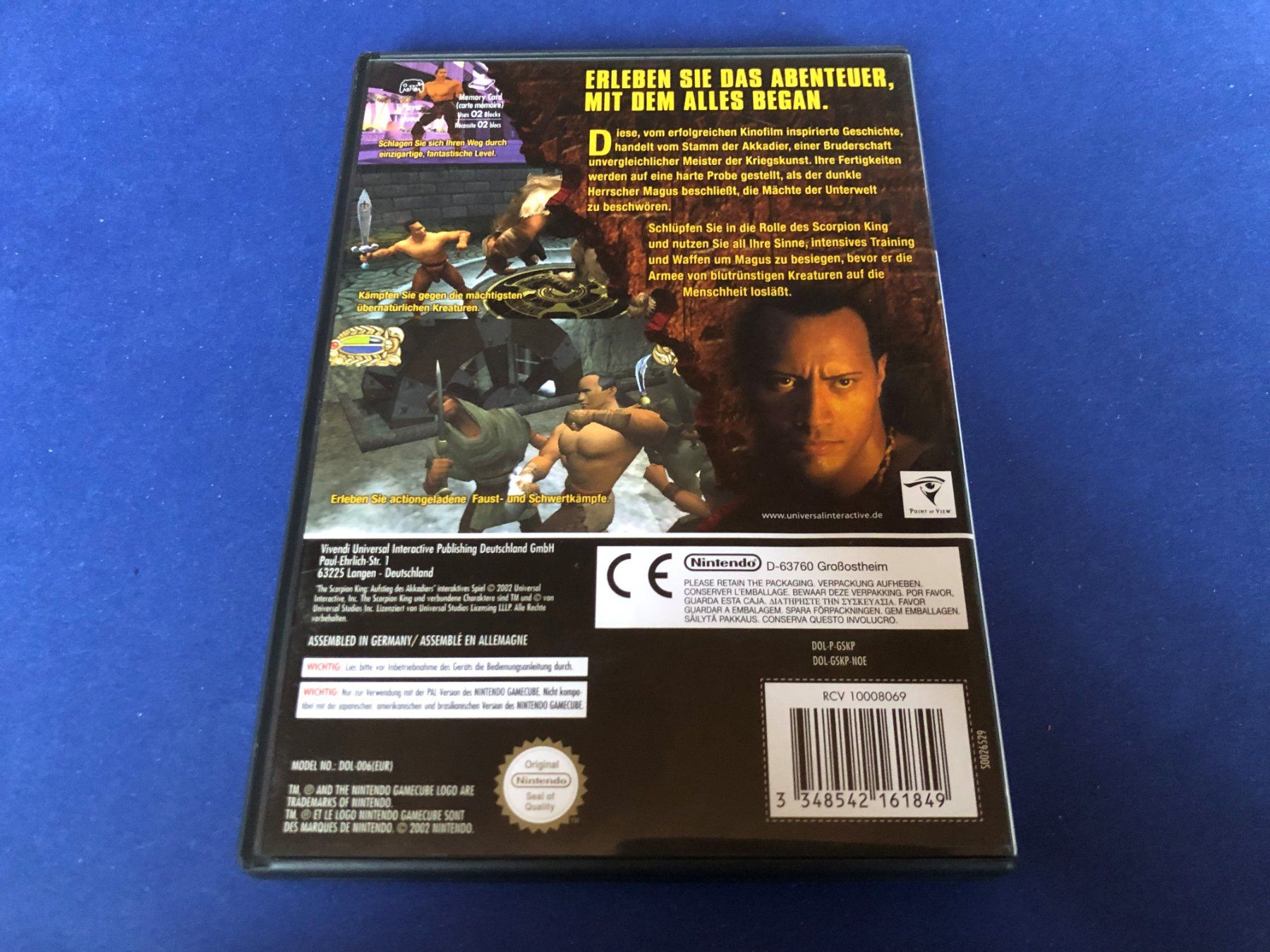 Nintendo Spiele: SCORPION KING SPIEL FÜR GAMECUBE – Gebraucht aus Hägendorf von Briansgameshop 2