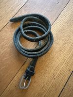 Gürtel schmal schwarz