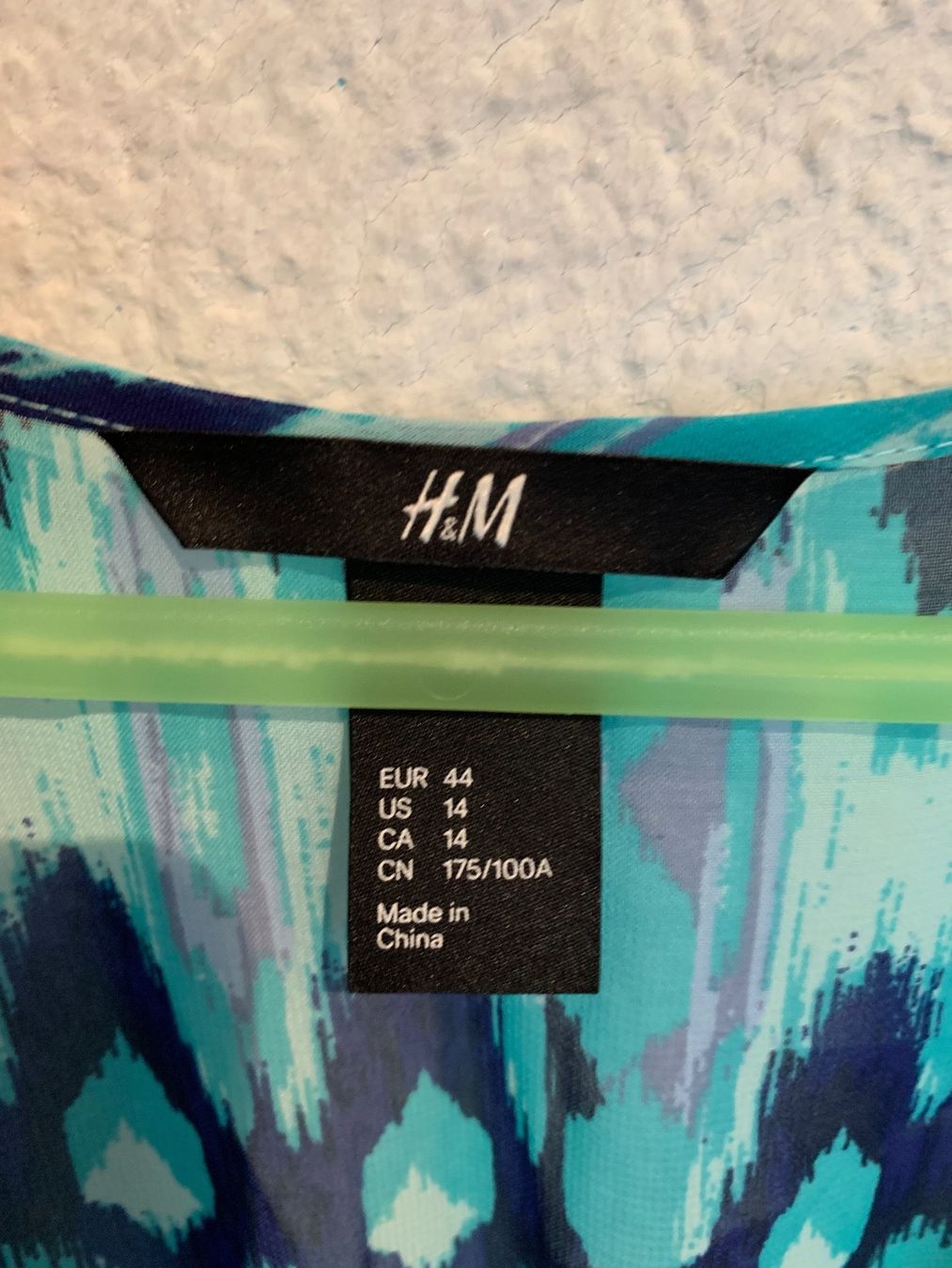 H&M Vestiti: H&M Kleid türkis Gr. M / L – Usato da Fislisbach venduto da KolibriSecondhand 1