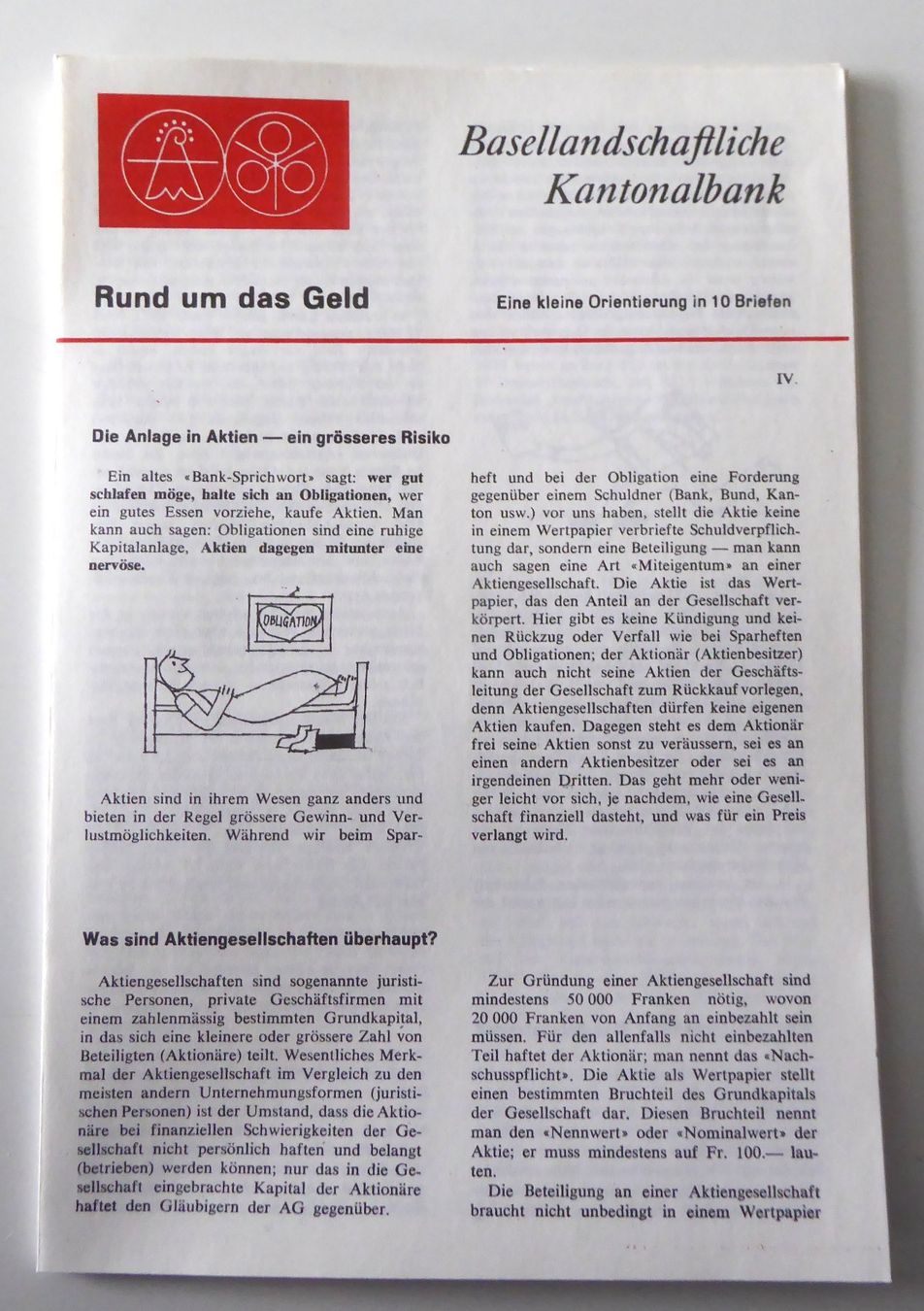 Riviste & Magazine: 10 Hefte à 4 Seiten Rund um das Geld – Usato da Aesch BL venduto da Kauri1 2