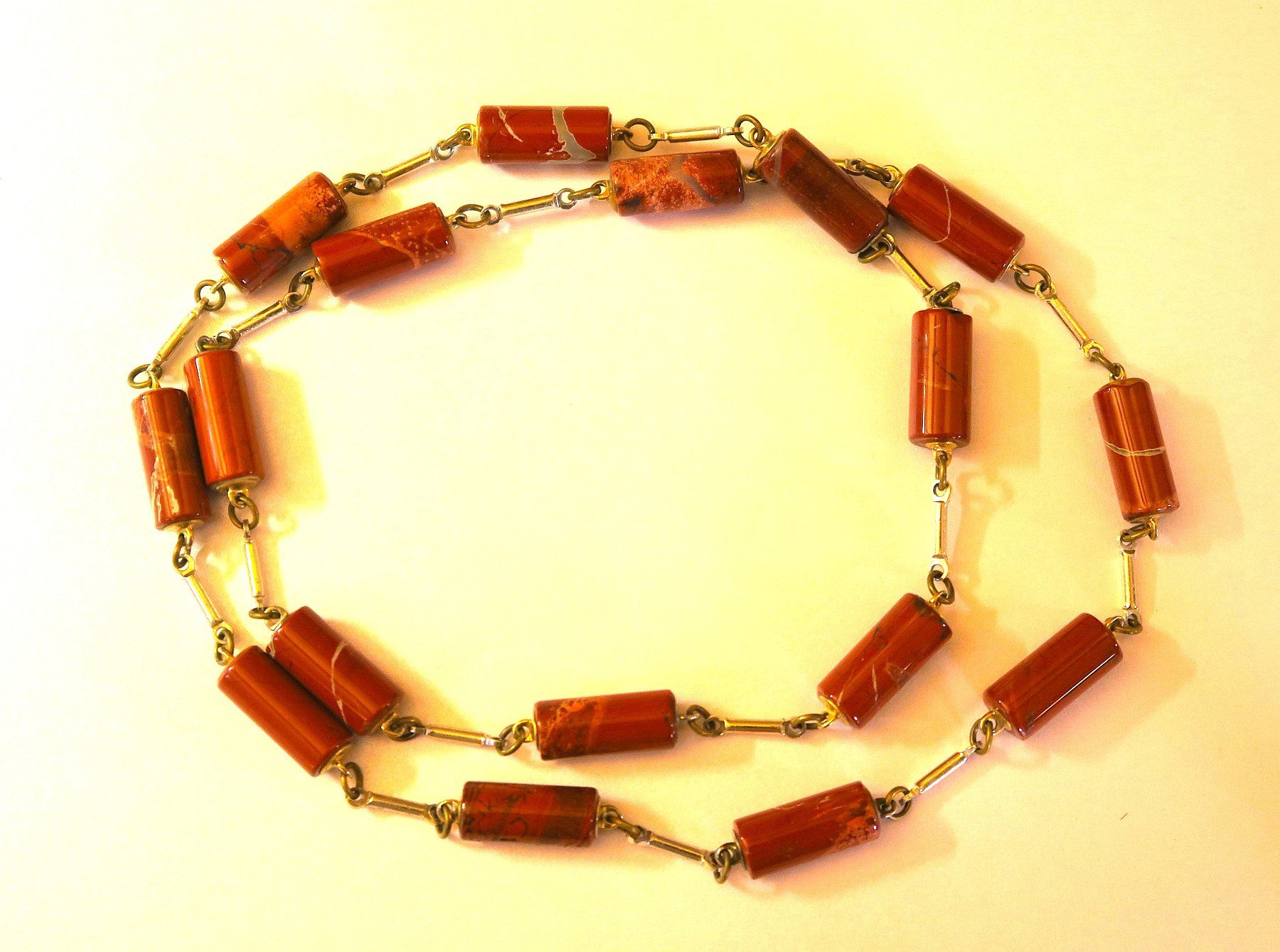 Catenine: Kette Jaspis rot – Usato da Brittnau venduto da marlenestone
