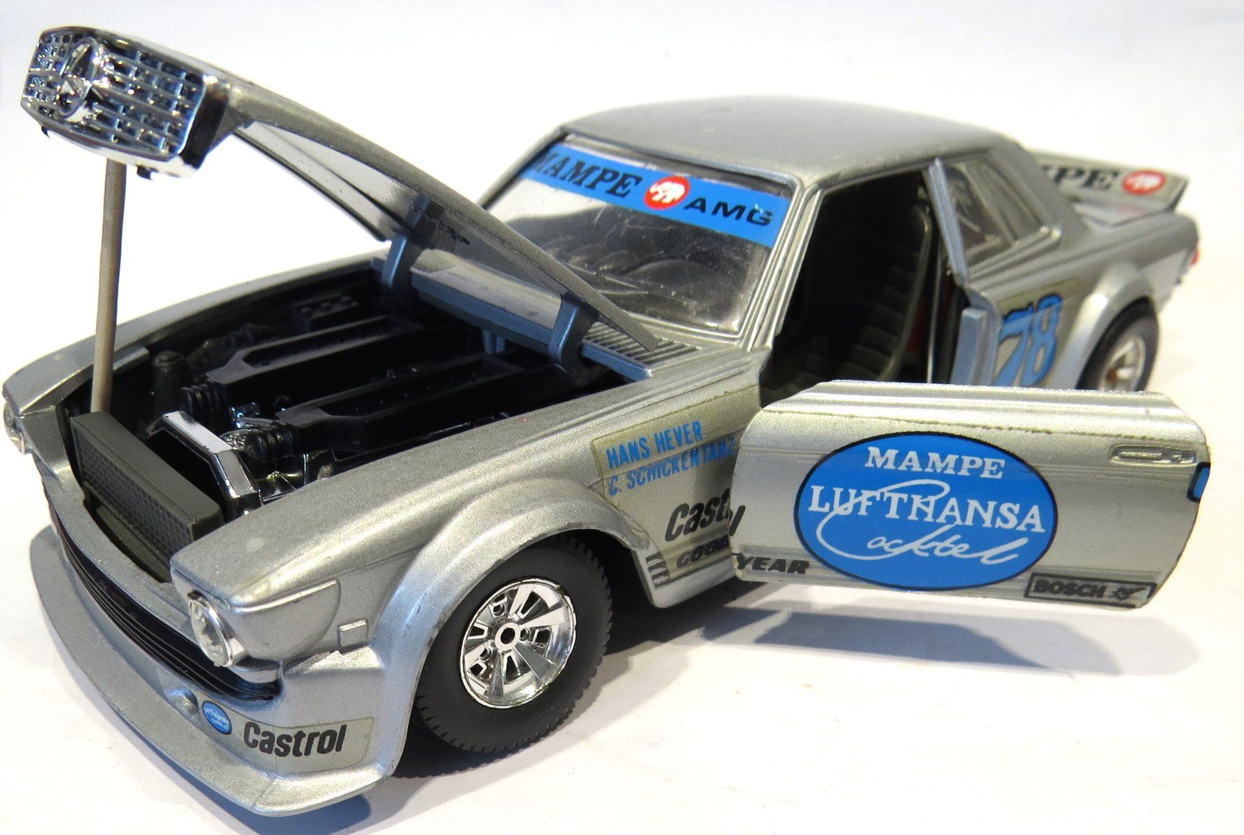 Mercedes-Benz Modellautos: 1:24 Mercedes 450 SC Rally – Defekt aus Ettingen von campione_1 2