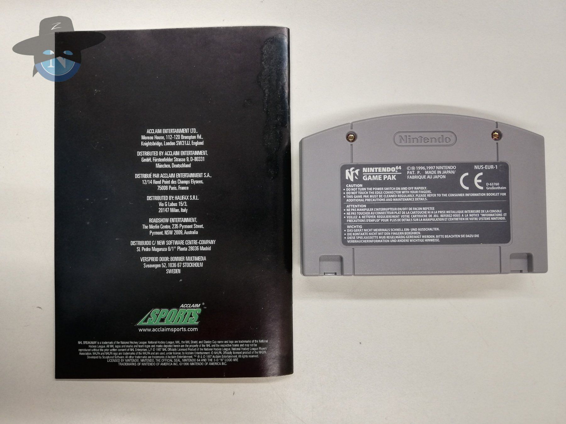 Nintendo Giochi: NHL Breakaway 98 / Nintendo 64 - N64 – Usato da St. Gallen venduto da zorro_dc 8