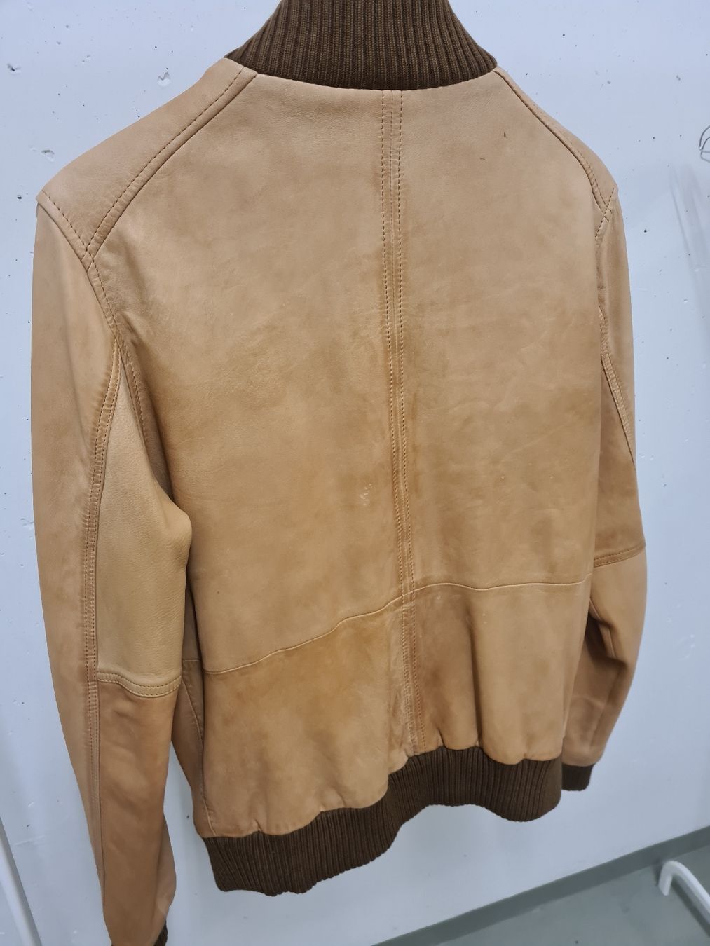 Esprit Giacche: Esprit, Lederjacke, Herren, gr. M, cognac – Usato da Steinhausen venduto da MilaB 2