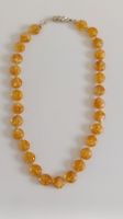 Collier vintage avec grandes citrines et fermoir en argent !