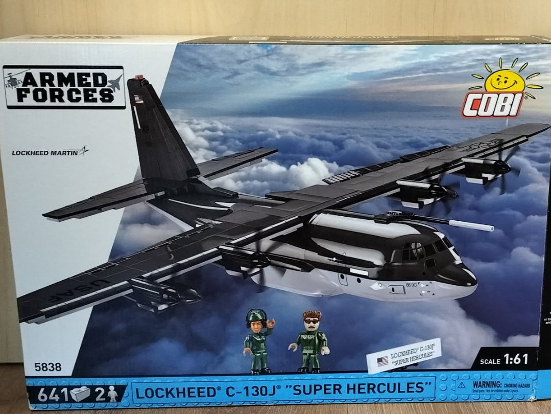 Cobi Kit di costruzioni: COBI Lockheed C130J Super Hercules (5838) – Nuovo (secondo la descrizione) da Zweilütschinen venduto da badguy79