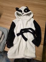 Kuscheliger Panda Bademantel, Grösse ca 86- 110 Top Zustand!