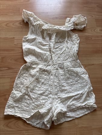 H&M Sommer Jumpsuit, Gr. 146, Off-White, Top Zustand