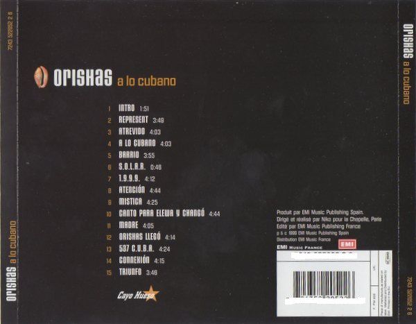 CD: Orishas - a lo Cubano [EMI] – Usato da Unterbäch venduto da waqil 1