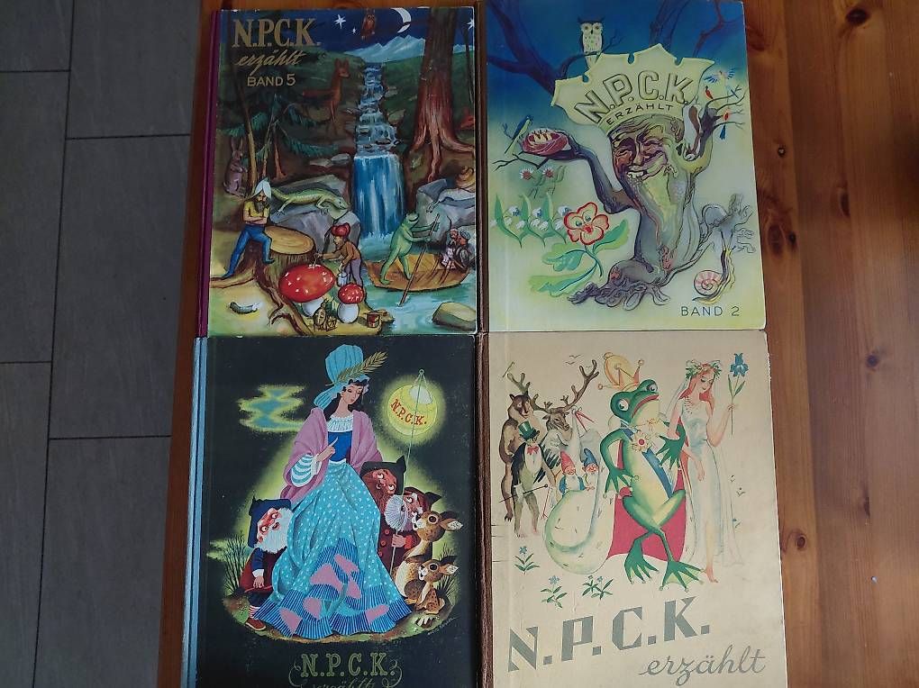 Album: 4   N.P.C.K. erzählt. von Chocolats Nestle, Peter. – Usato da Zollikerberg venduto da Inhal