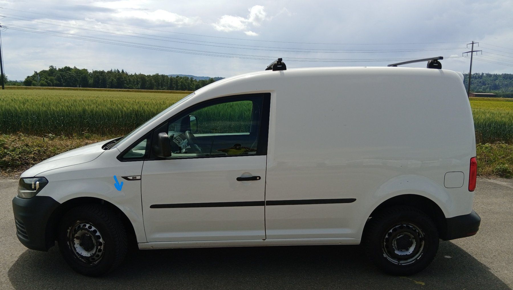 VW Veicoli commerciali: VW Caddy 4  1.2  Sortimo-Gestell / Scheckheftgepflegt – Usato da Rafz venduto da Ewaldino 1