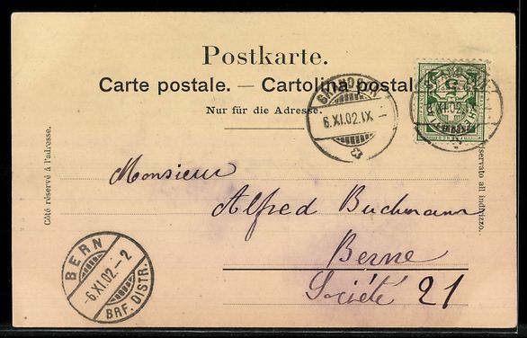 Cartes postales: AK Vallorbe, Le Viaduc – D'occasion à Berlin par bartko-reher 1