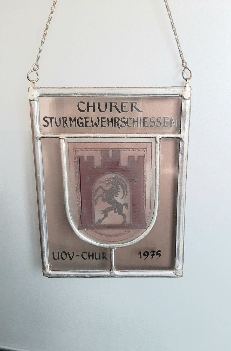 Sonstige Antiquitäten & Kunst: FensterBild Bleiverglasung Buntglas – Gebraucht aus Buchs AG von Cuescu 2