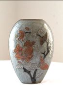 Vintage Cloisonné-Messingvas