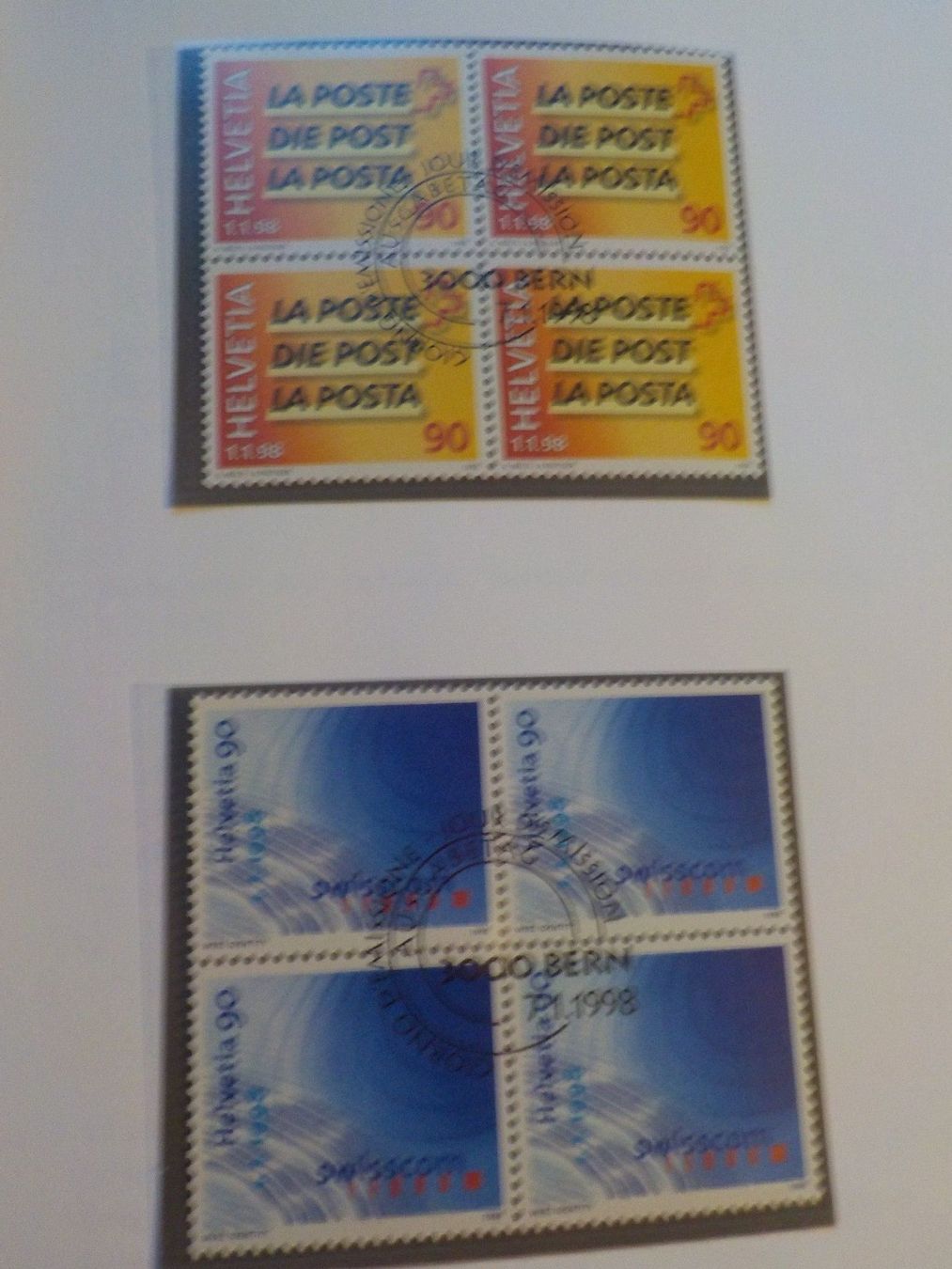 Alle Briefmarken: 1998, Ausgabe GD, inkl. Serie Dauermarke – Neu und originalverpackt aus Muri b. Bern von Ricardoverkauf 2