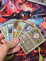6 Pokemon Sammelkarten Set diverse Karten  Pokéball Reverse