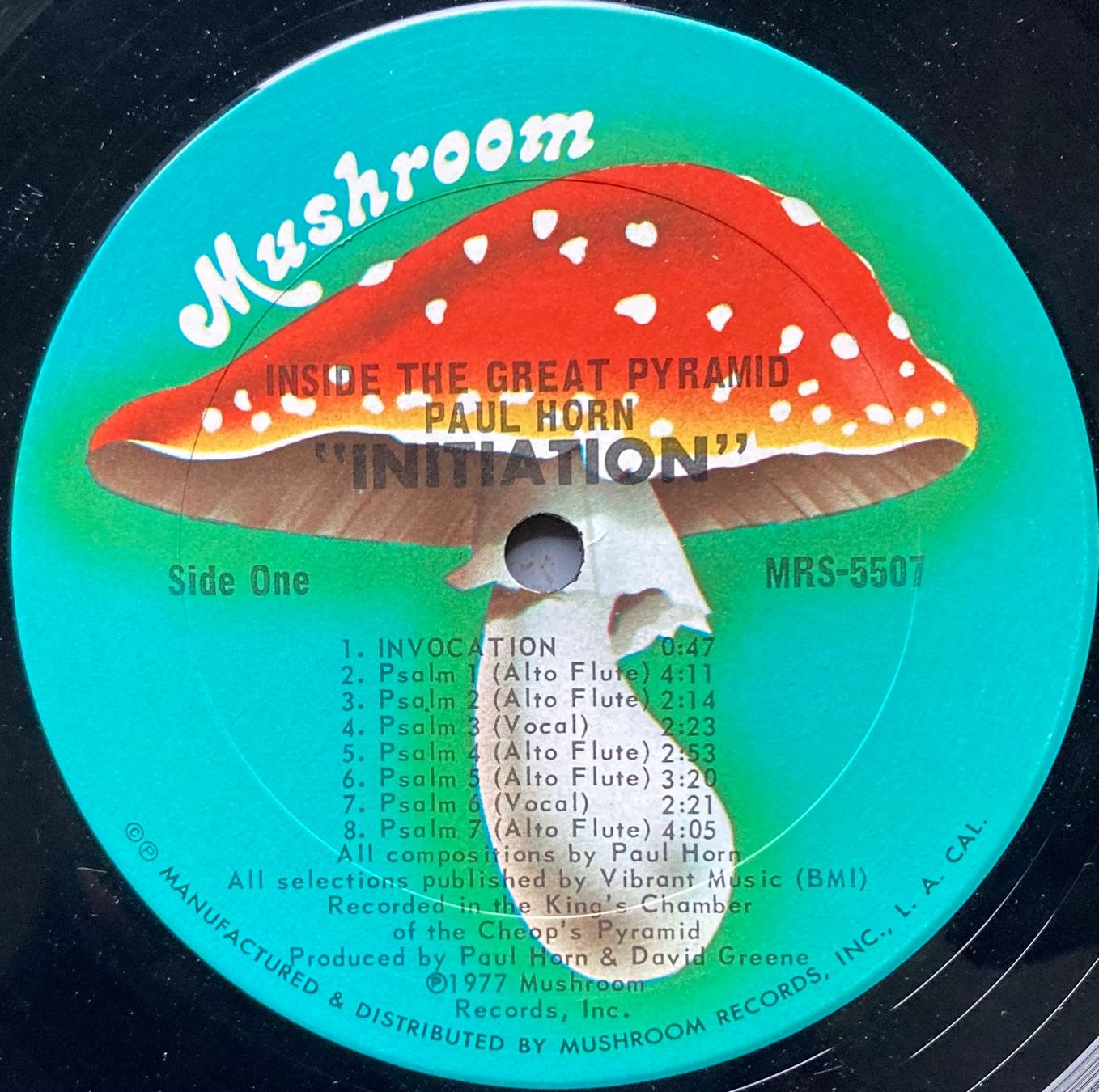 Vinyles: PAUL HORN - INSIDE THE GREAT PYRAMID – D'occasion à Poliez-Pittet par Newtown-Records 3