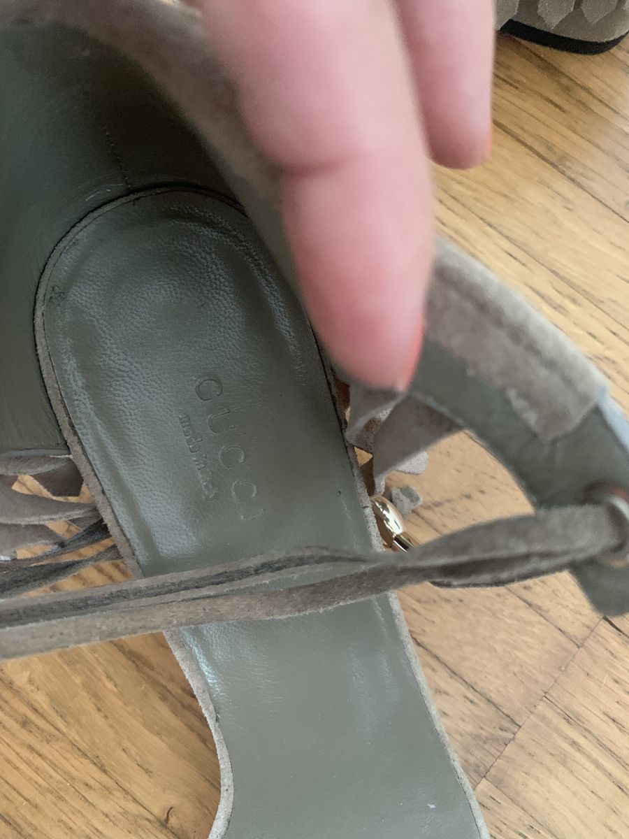 Scarpe da donna: Gucci leder sandalen – Usato da Zürich venduto da Nikuska32 5