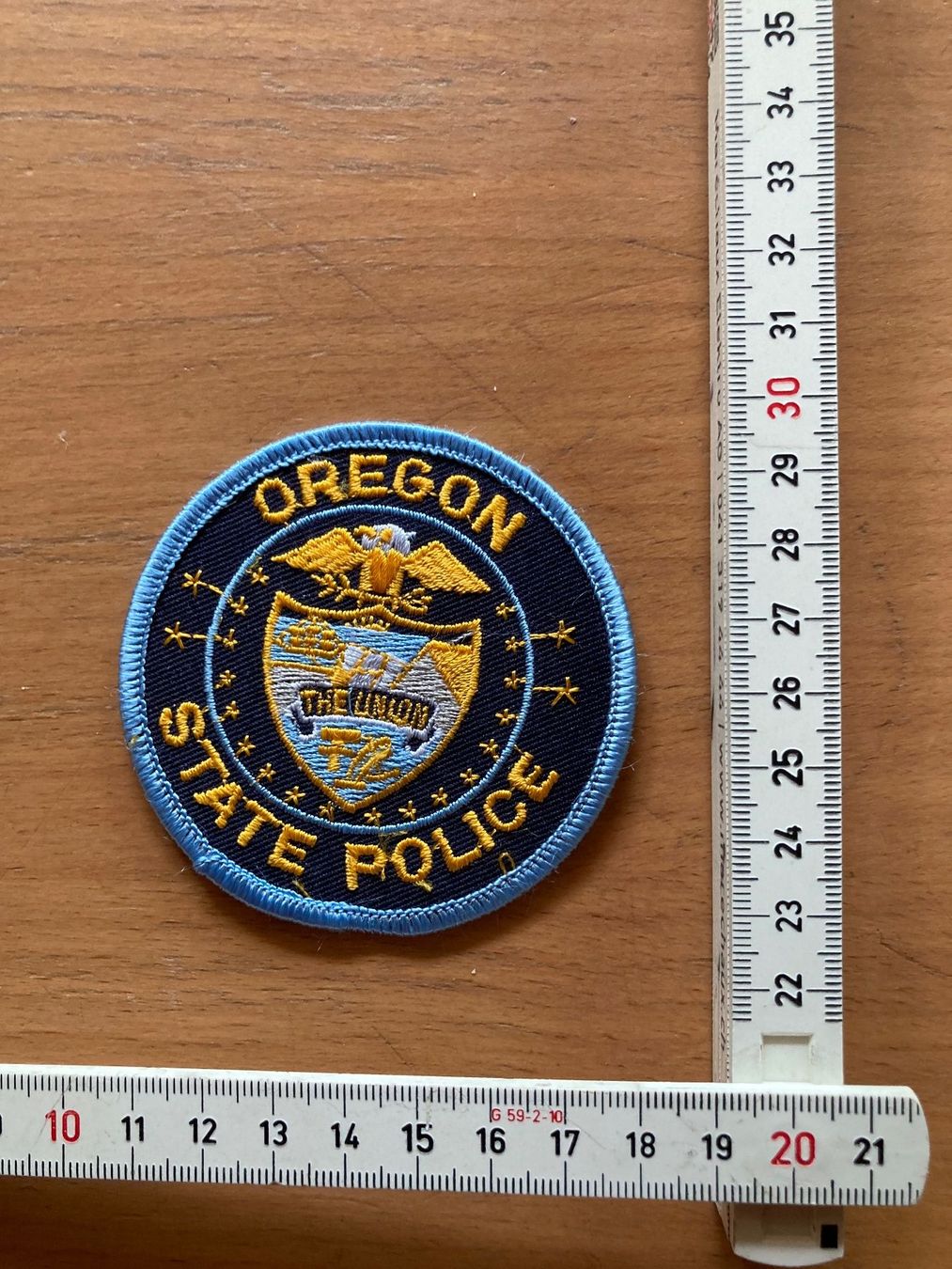 Toppe: Aufnäher / Patch der Oregon State Police USA – Usato da Kriens venduto da Meier72