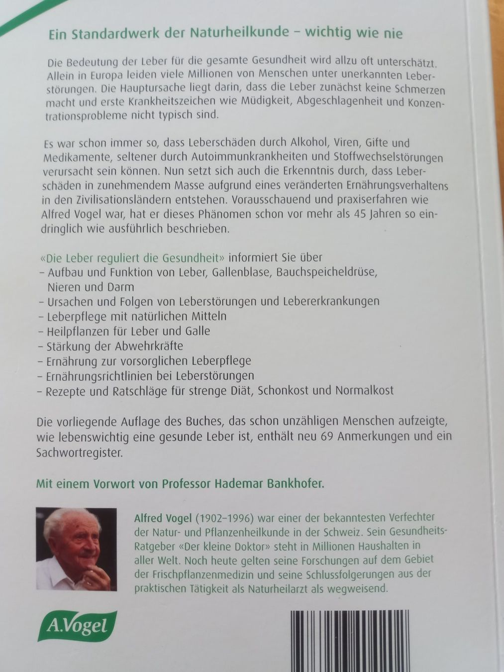 Libri: "Die Leber" von Dr. A. Vogel – Usato da Biel/Bienne venduto da Ganesh12 1