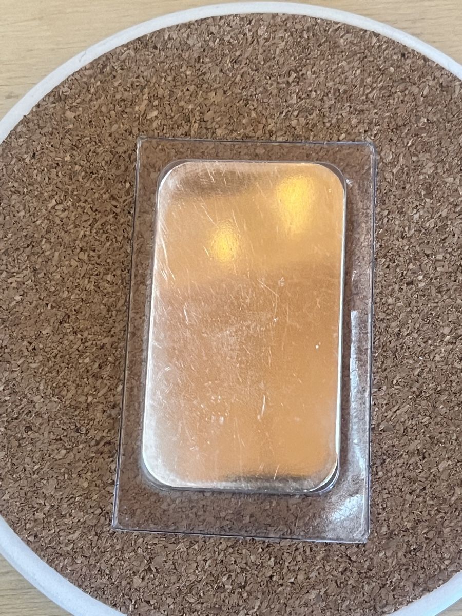Metalli preziosi: Silberbarren Argor-Heraeus 50g 999.0 eingeschweisst – Nuovo e nell'imballaggio originale da Bigenthal venduto da Sammler60 1