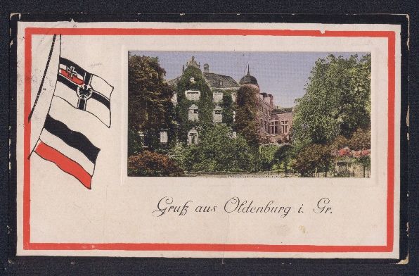 Cartoline postali: Grusskarten-AK Oldenburg i. Gr., Elisabe – Usato da Berlin venduto da bartko-reher