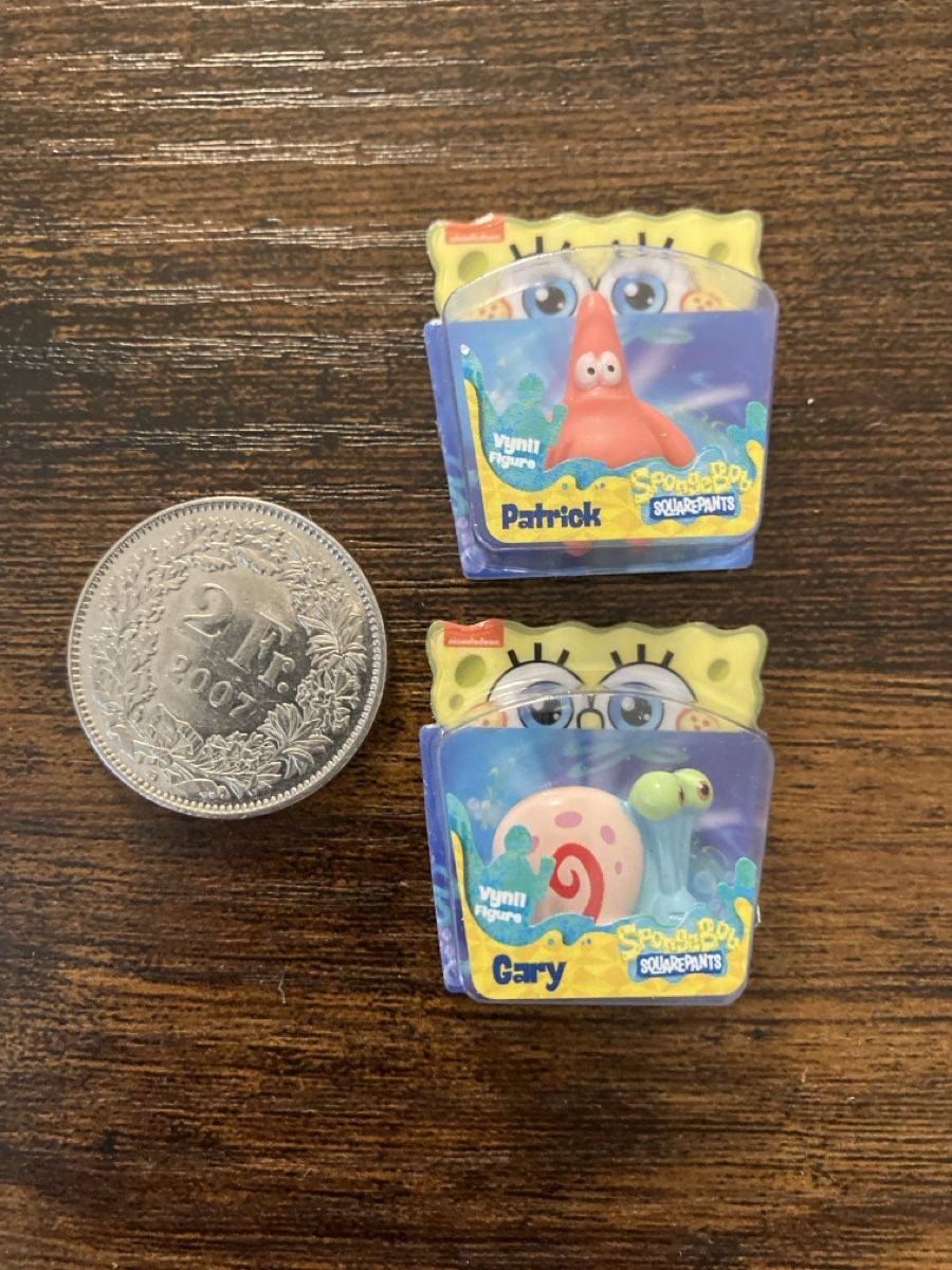 Statuette: Spongebob 2 Minifiguren  – Usato da Glarus venduto da Jhuber78