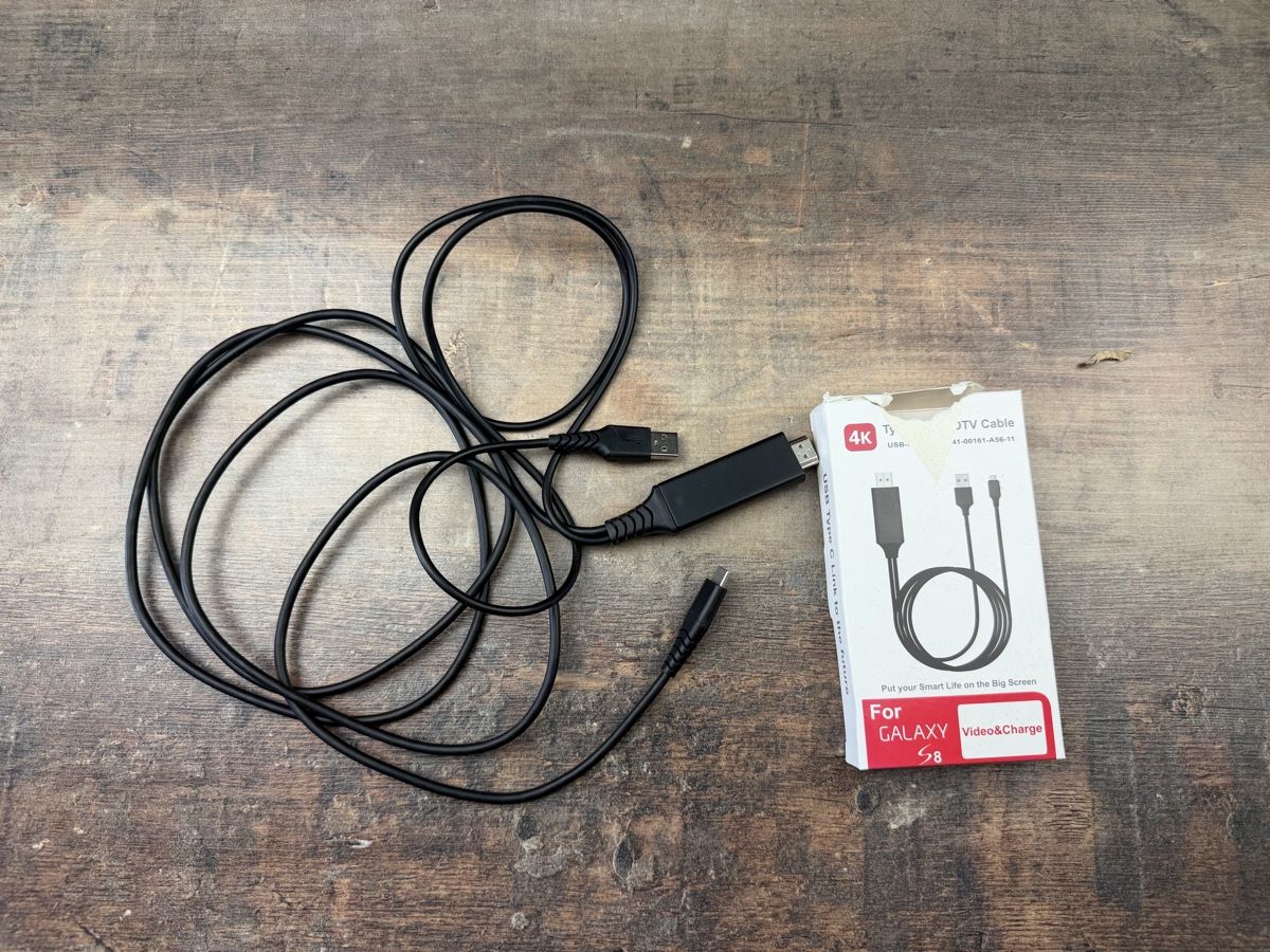 Adapter: USB-C HDMI Adapter for Galaxy S8 4K  – Gebraucht aus Hallau von R.R.91