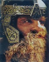 John Rhys-Davies (1944) Schauspieler - Autogramm