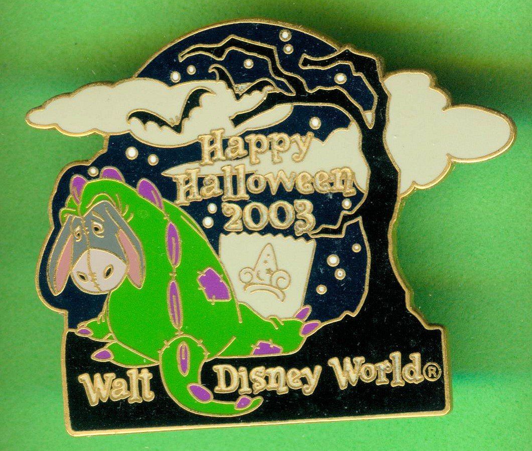 Disney Plaketten & Abzeichen: DISNEY  WDW  I-AAH  Halloween 2003 – Gebraucht aus Winterthur von Sammleroase