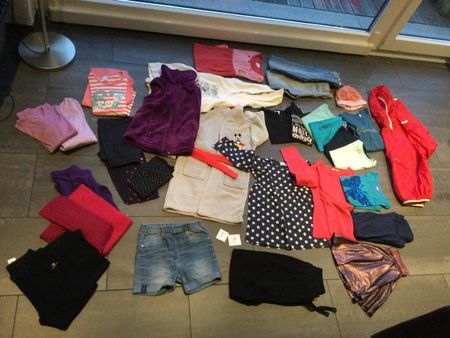 Mädchen Kleiderpaket Grösse ab 116 Nr 57