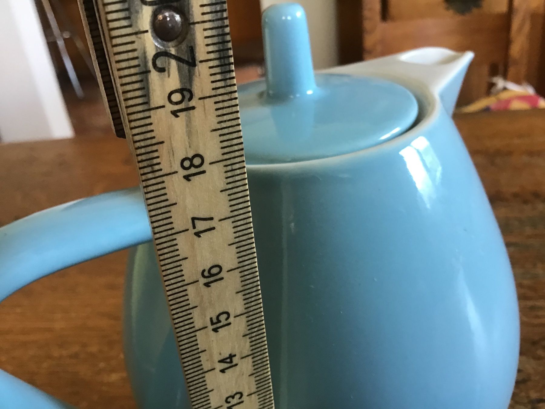 Rössler Teekannen: Pot théière Rössler bleu vintage – Gebraucht aus Fully von Ruby97 6