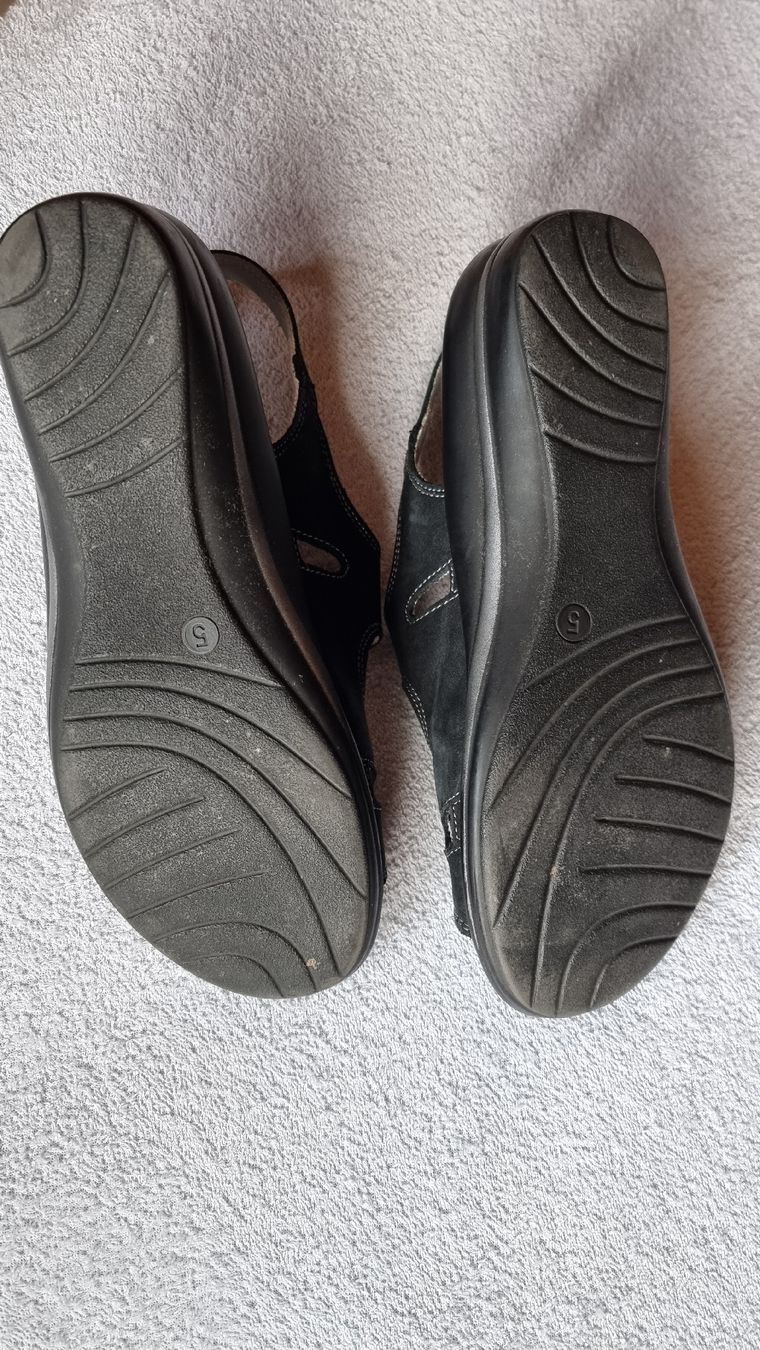 Damenschuhe: Medicus Sandalen  schwarz Gr. 38 – Gebraucht aus Wildhaus von Lurch1971 3