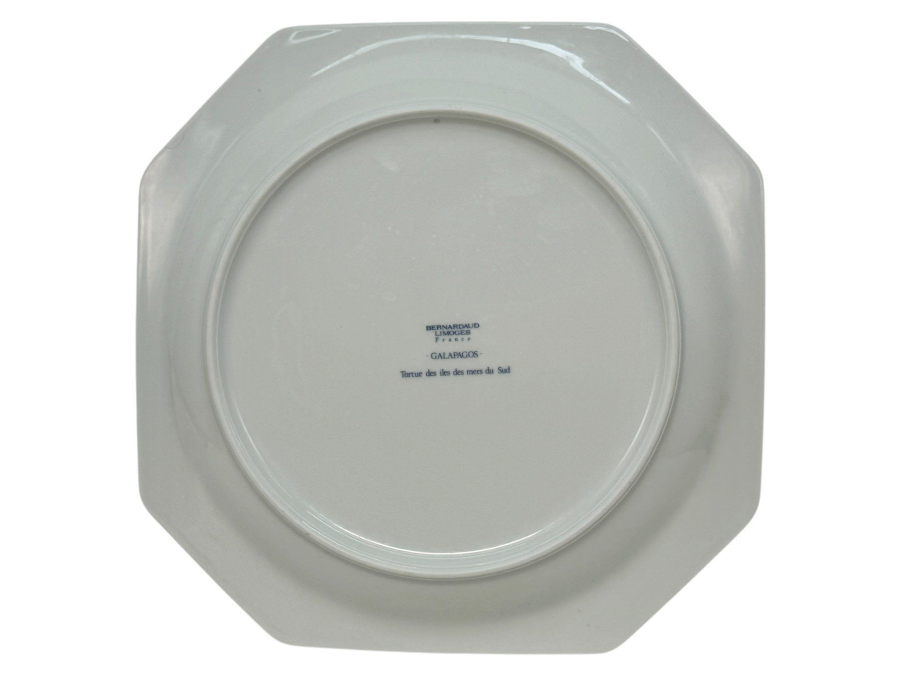Bernardaud Piatti di portata: Plat de service octogonal Bernardaud Limoges "Galapagos" – Usato da Cossonay-Ville venduto da PassionDuPasse 2