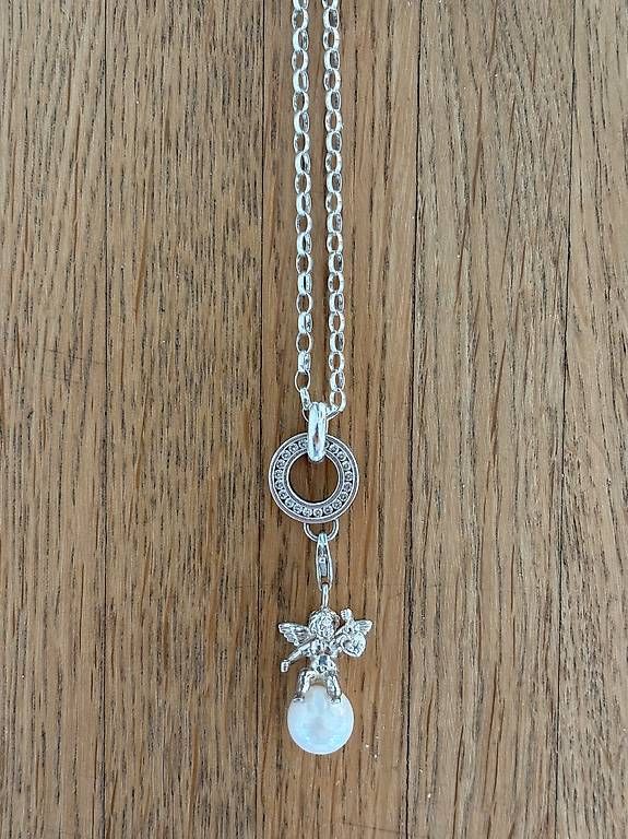 Thomas Sabo Catenine: Thomas Sabo Halskette mit 2 Charms – Nuovo (secondo la descrizione) da Zürich venduto da Tamara066 2