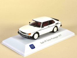 Saab 99 Turbo Prototype 1977 weiss met. / schwarz     1:43