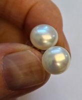 Ohrstecker Perlen hellrosa 11 mm Neu