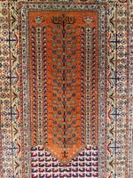 Orientteppich handgeknüpft 119x69 cm fein gemustert