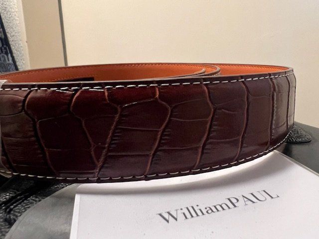 Cinture: Schöner Leder-Damengürtel, neu ! – Nuovo e nell'imballaggio originale da Aarau venduto da Fredy051 2
