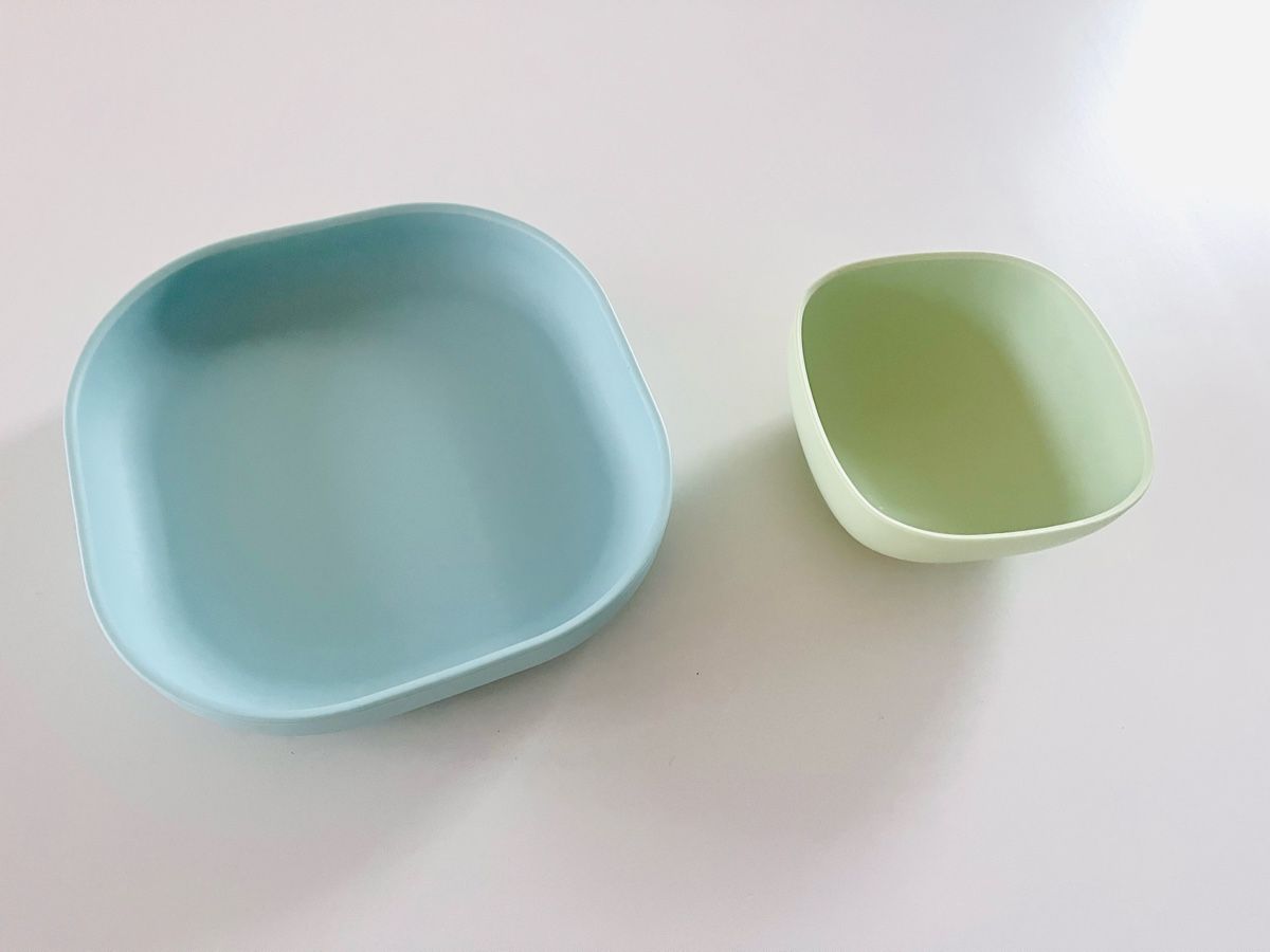 Services de table: Silikonteller Silikonschüssel als Set von Beaba – D'occasion à Zürich par cha_s85j 1