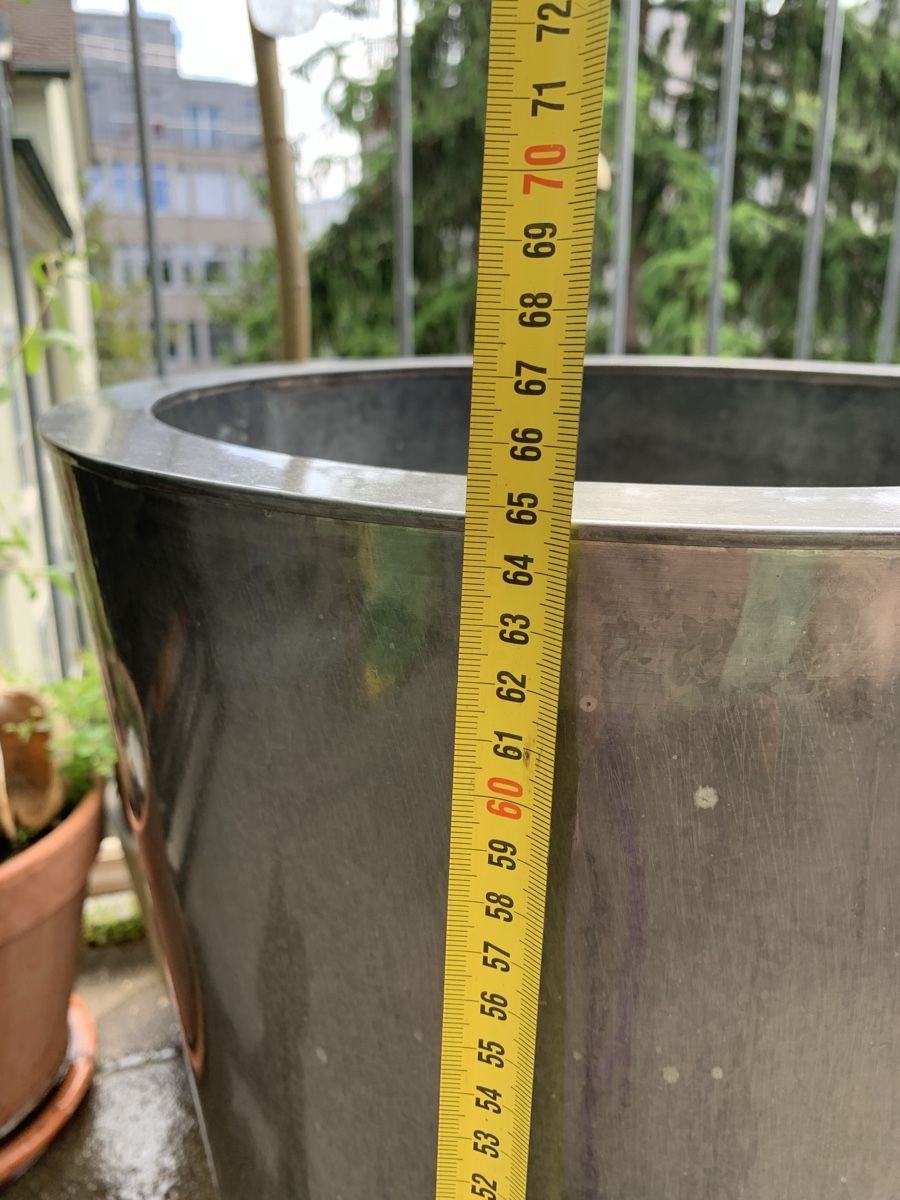 Vasi per fiori: Pflanzentopf aus Aluminium – Usato da Zürich venduto da benebiene 1
