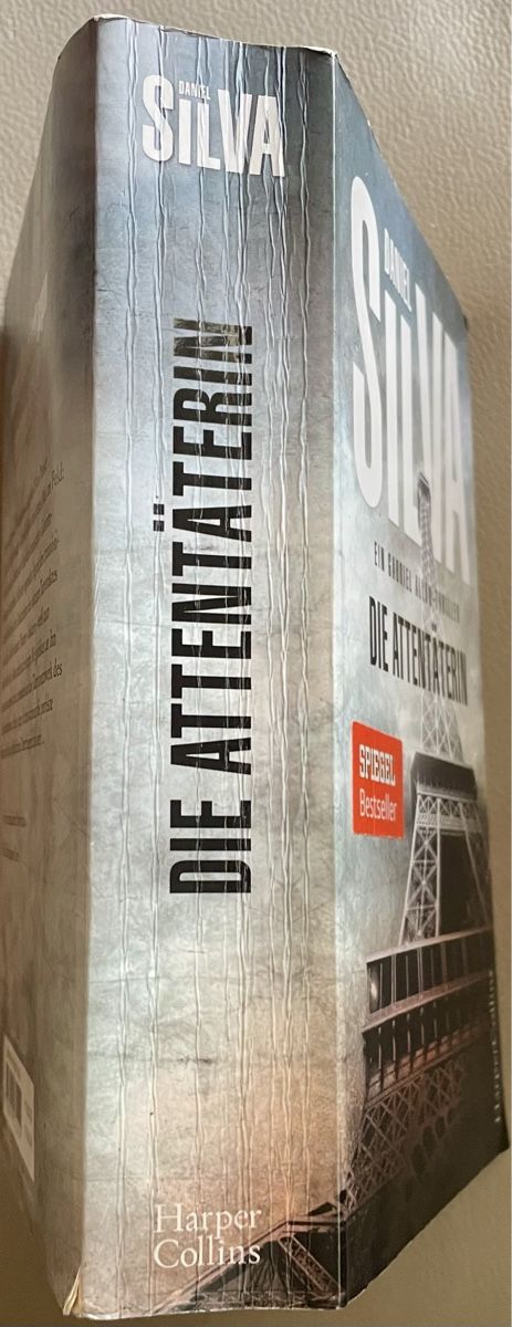 Libri: DIE ATTENTÄTERIN - DANIEL SILVA - THRILLER - KARTONIERT – Usato da Buchs AG venduto da fischli610 2