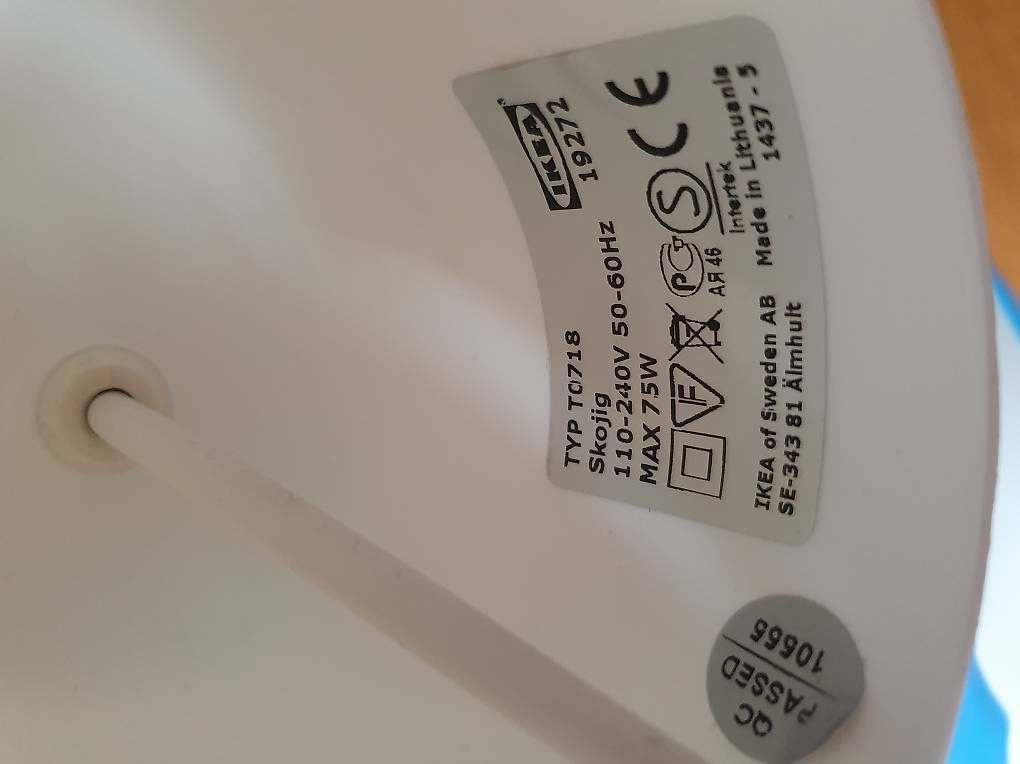 Lampade: Ikea Skojig Lampe mit Wolkendesign – Usato da Pfungen venduto da Rondane 4