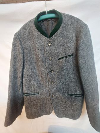 Traditions-Joppe/Trachtenjacke Hamo Gr. 26 Schurwolle top!
