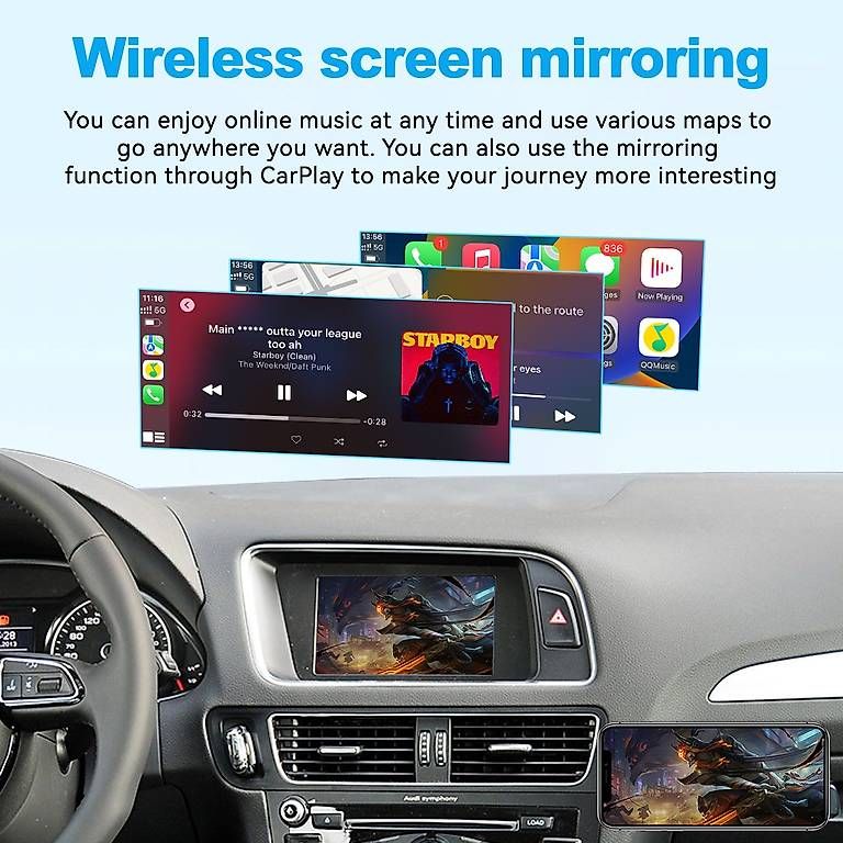 Radios: Carplay / Android Auto AUDI A4L / A5 / Q5 B8 2010 - 2016 – Neuf avec emballage d'origine à Trimbach par gastech 7
